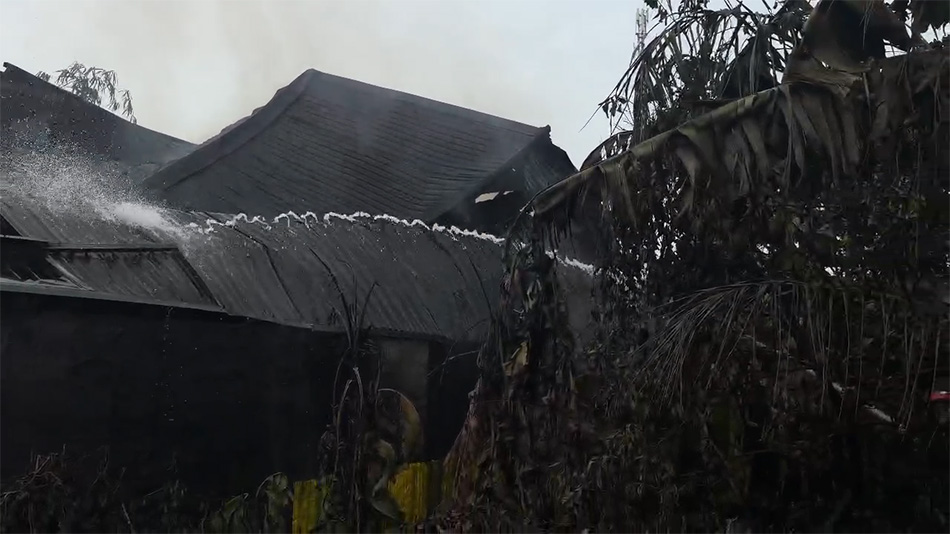 Fire scene. Photo: Hai Phong Police