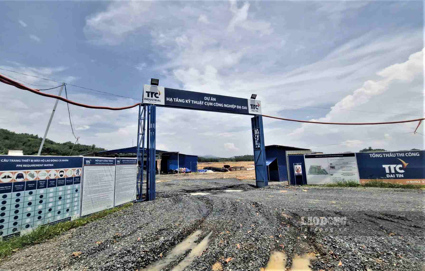 Cụm công nghiệp Đạ Huoai từng bước hoàn thiện hạ tầng, tạo sức hút đối với các nhà đầu tư vào Lâm Đồng. Ảnh: Phúc Khánh