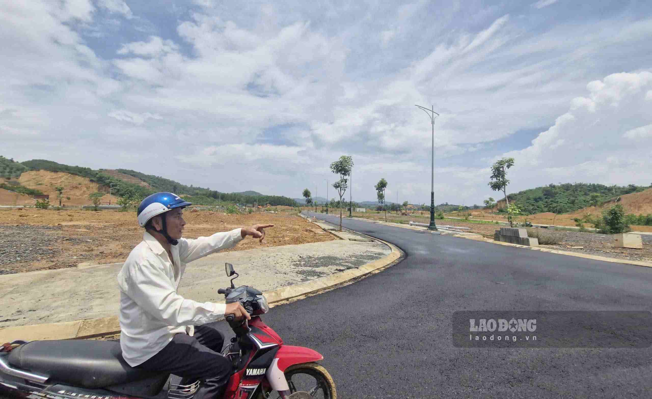 Hạng tầng các khu dân cư tái định cư phục vụ các dự án cao tốc trọng điểm trên địa bàn tỉnh Lâm Đồng đang dần thành hình. Ảnh: Phúc Khánh