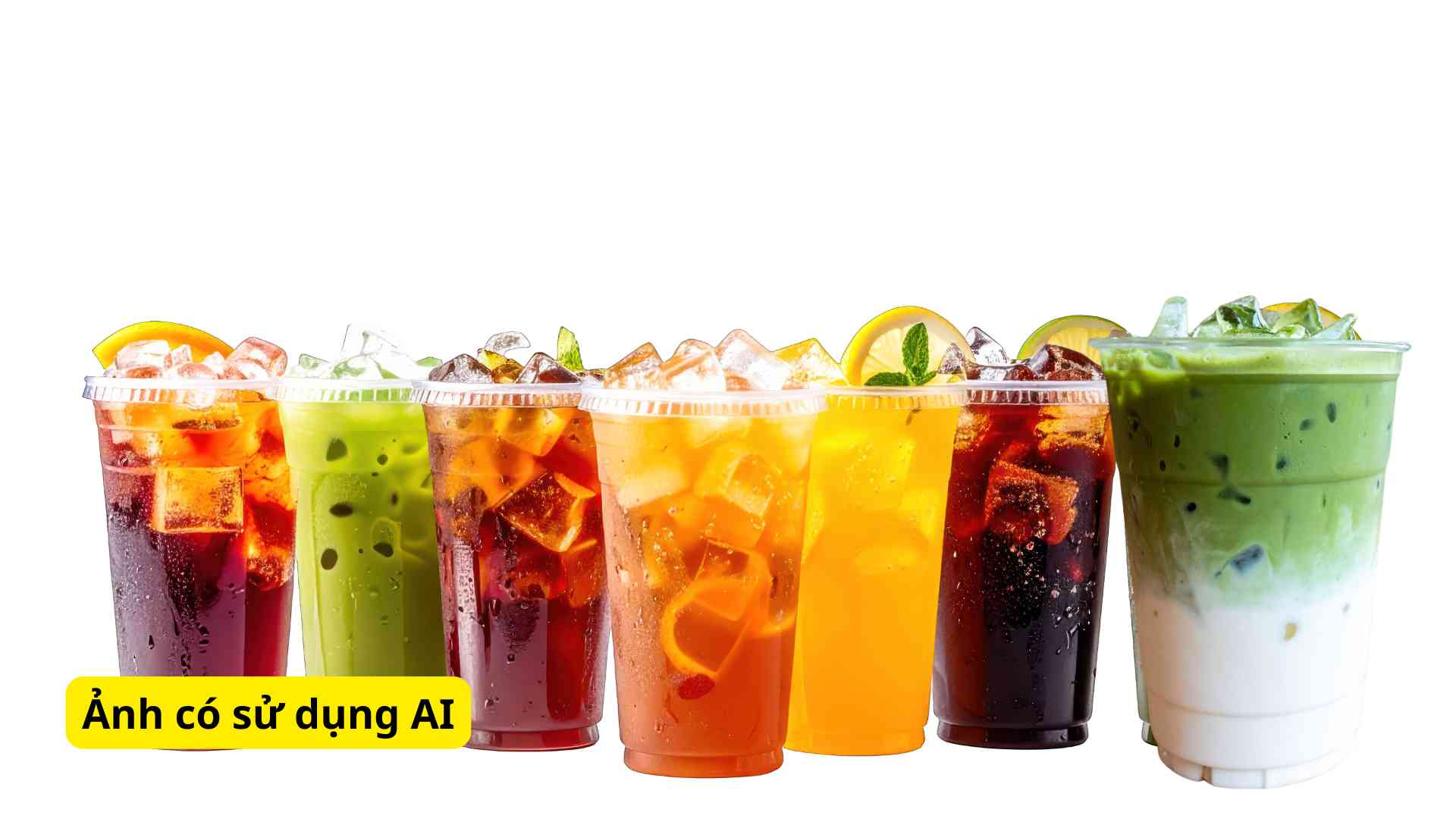 Beverages high in sugar can cause uric acid levels to rise. Graphic photo: Huong Son/ Photo using AI