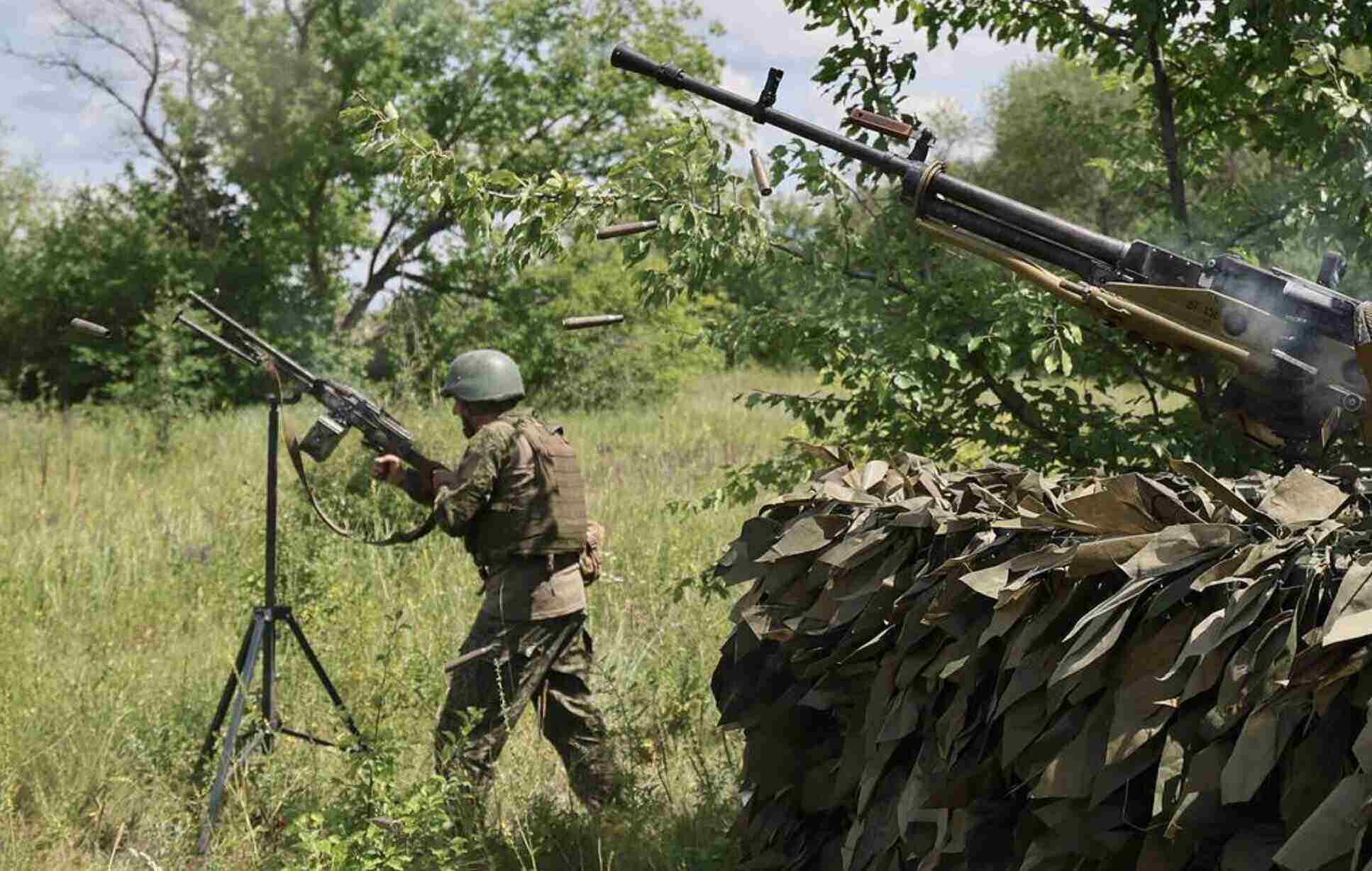Russian soldiers on duty on the battlefield of the conflict with Ukraine. Photo: TASS