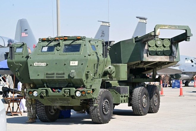 Iran declares missile launch to destroy US HIMARS system in Kuwait. In the photo: US-made HIMARS rocket launcher. Photo: AFP