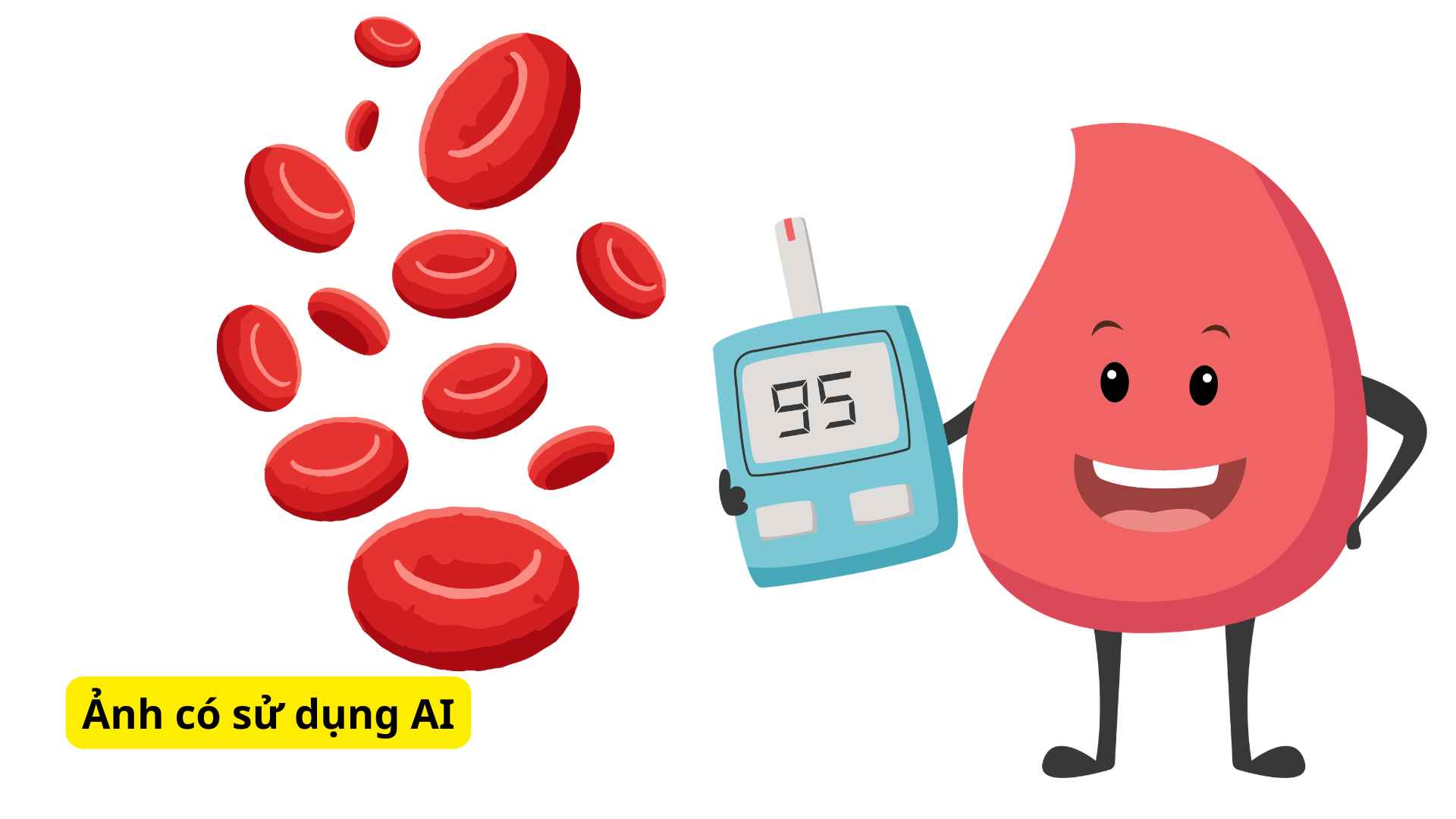Effective blood sugar control does not only depend on the GI index of food. Graphic photo: Huong Son/ Photo using AI