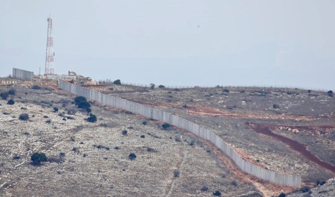 A border area between Israel and Lebanon. Photo: Xinhua