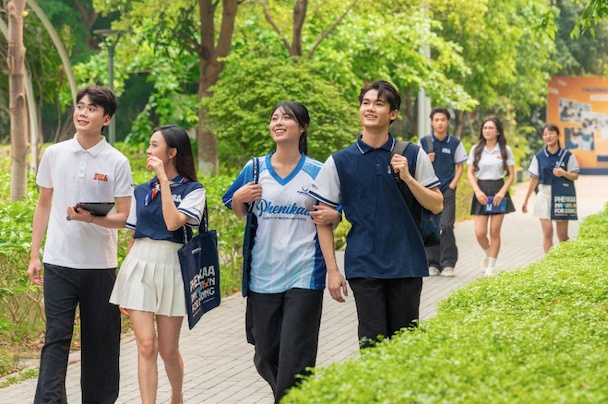 Students of Phenikaa University. Photo: School provided