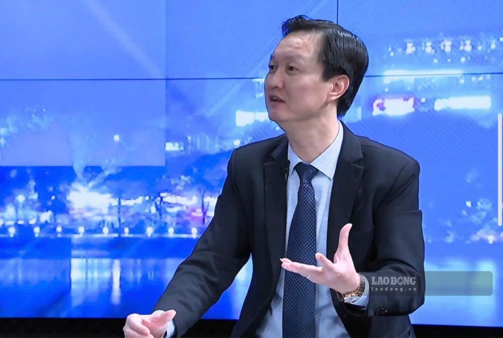 Ông Vũ Quang Thành - Phó Giám đốc Trung tâm Dịch vụ việc làm Hà Nội. Ảnh: Quỳnh Chi