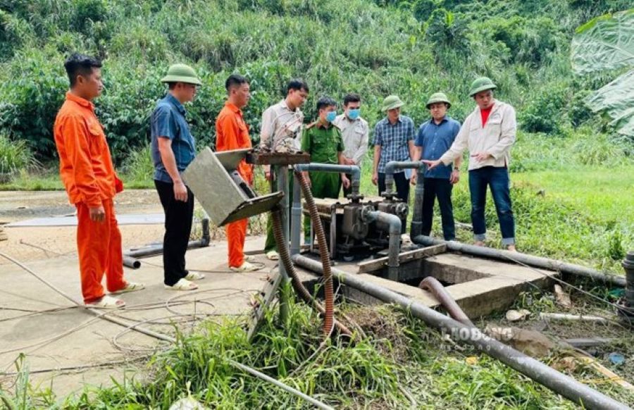 Scene of the accident that killed 5 workers at Dabaco Thanh Hoa Co., Ltd. Photo: Minh Hoang