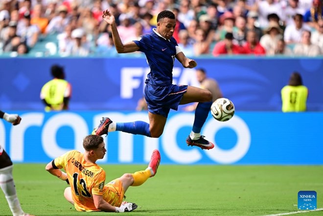 Kylian Mbappe đã ghi 10 bàn tại World Cup 2026. Ảnh: Xinhua