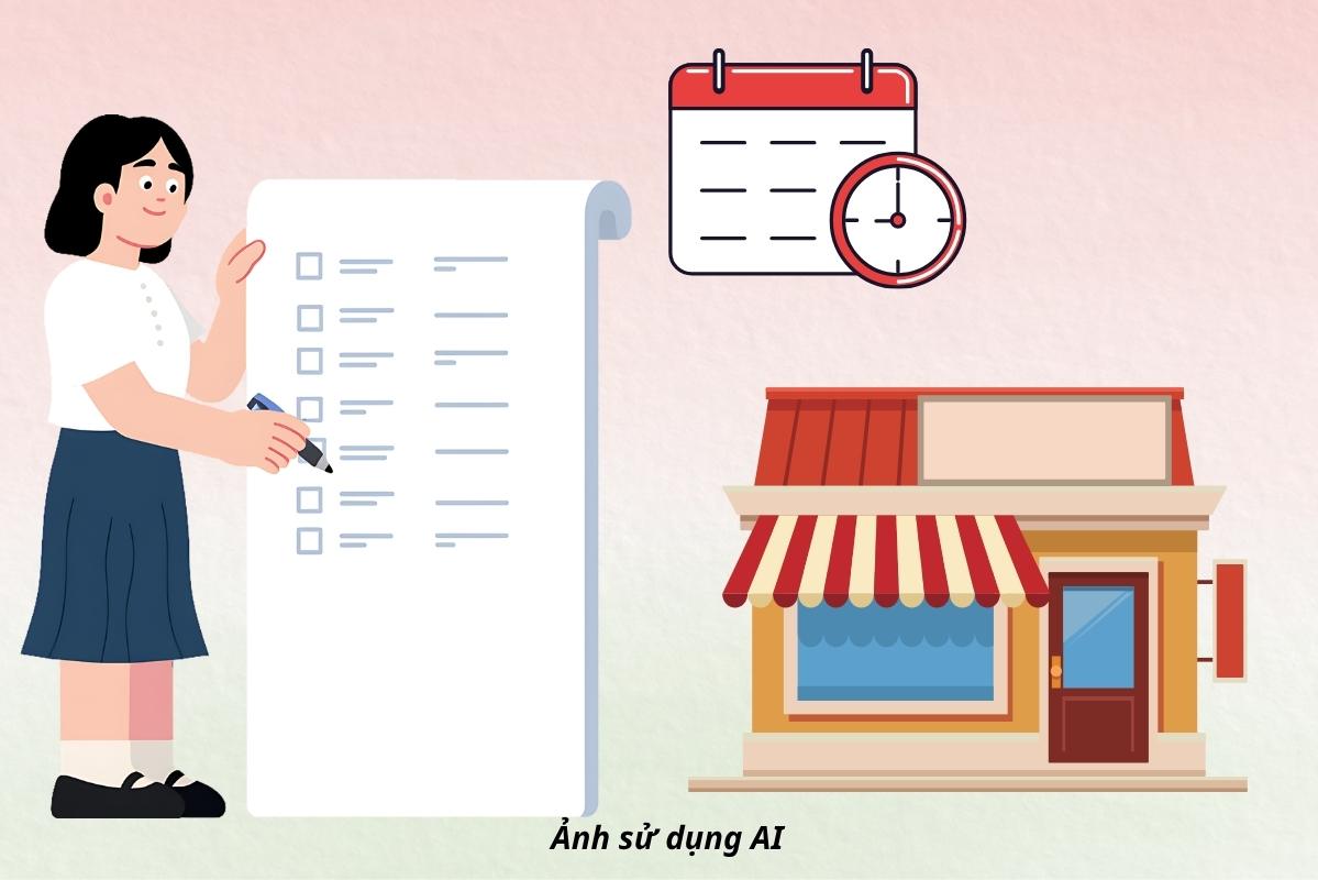 Understanding the regulations on the deadline for announcing revenue of business households. Graphics: AI