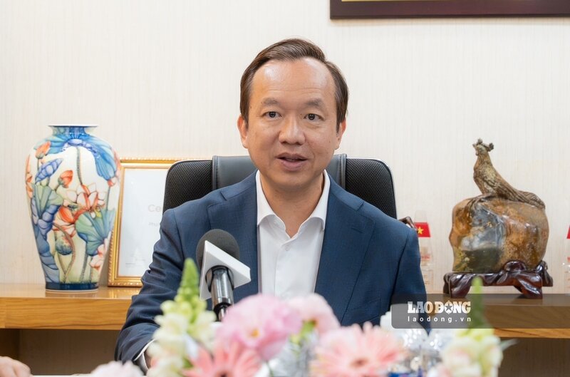 Mr. Phan Quoc Cong, General Director of PNJ, said that the top priority in the current period is to protect liquidity. Photo: Bao Bao