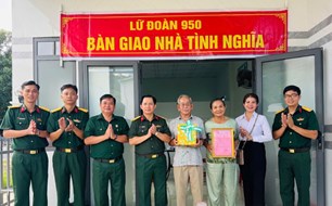 Trao nhà tình nghĩa cho thương binh có hoàn cảnh khó khăn ở Phú Quốc