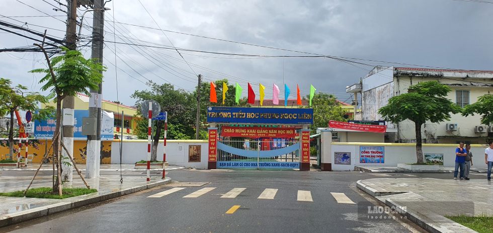 Một trường tiểu học tại phường Bạc Liêu, tỉnh Cà Mau. Ảnh: Nhật Hồ