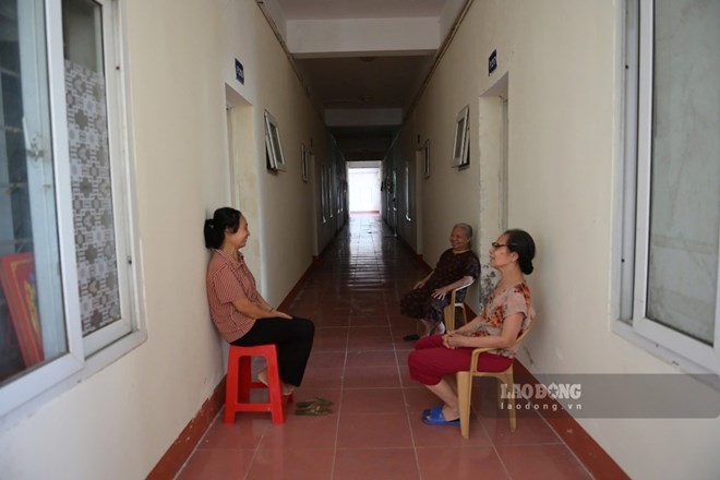 Nơi ở mới của các hộ dân tại Cụm nhà ở sinh viên tập trung phường Nam Định. Ảnh: Hà Vi