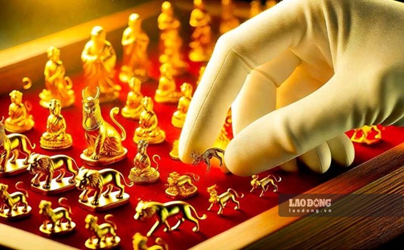 World gold prices are still affected by Fed policy expectations, while buying power from central banks is assessed by Schroders as an important driving force supporting the market in the long term. Photo: AI