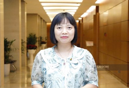 Đại biểu Quốc hội Nguyễn Thị Việt Nga - Phó Trưởng đoàn đại biểu Quốc hội chuyên trách TP Hải Phòng, Ủy viên Ủy ban Văn hóa và Xã hội của Quốc hội. Ảnh: Phạm Đông