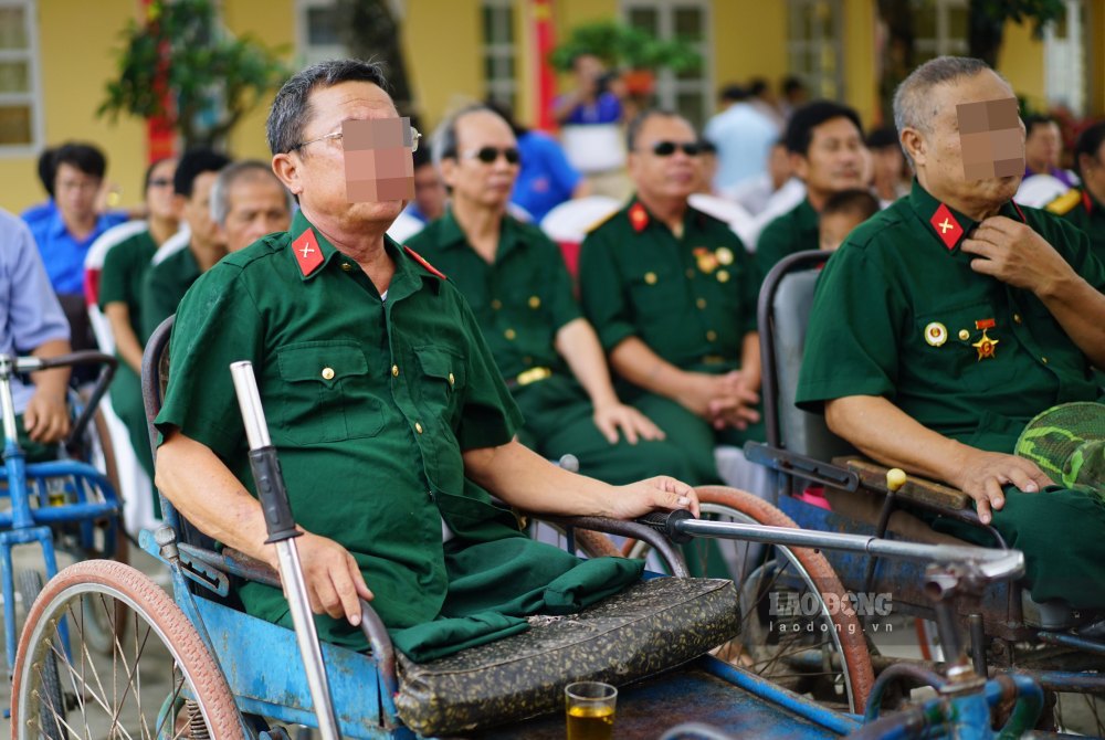 Những thương binh tại Trung tâm điều dưỡng thương bệnh binh nặng và điều dưỡng người có công. Ảnh: Thuỷ Đặng