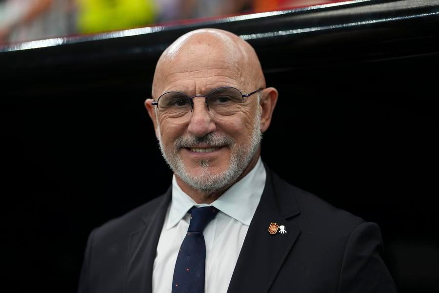 Es probable que el entrenador de la selección española, Luis de la Fuente, renueve su contrato hasta después de la Copa Mundial de 2030. Foto: Xinhua