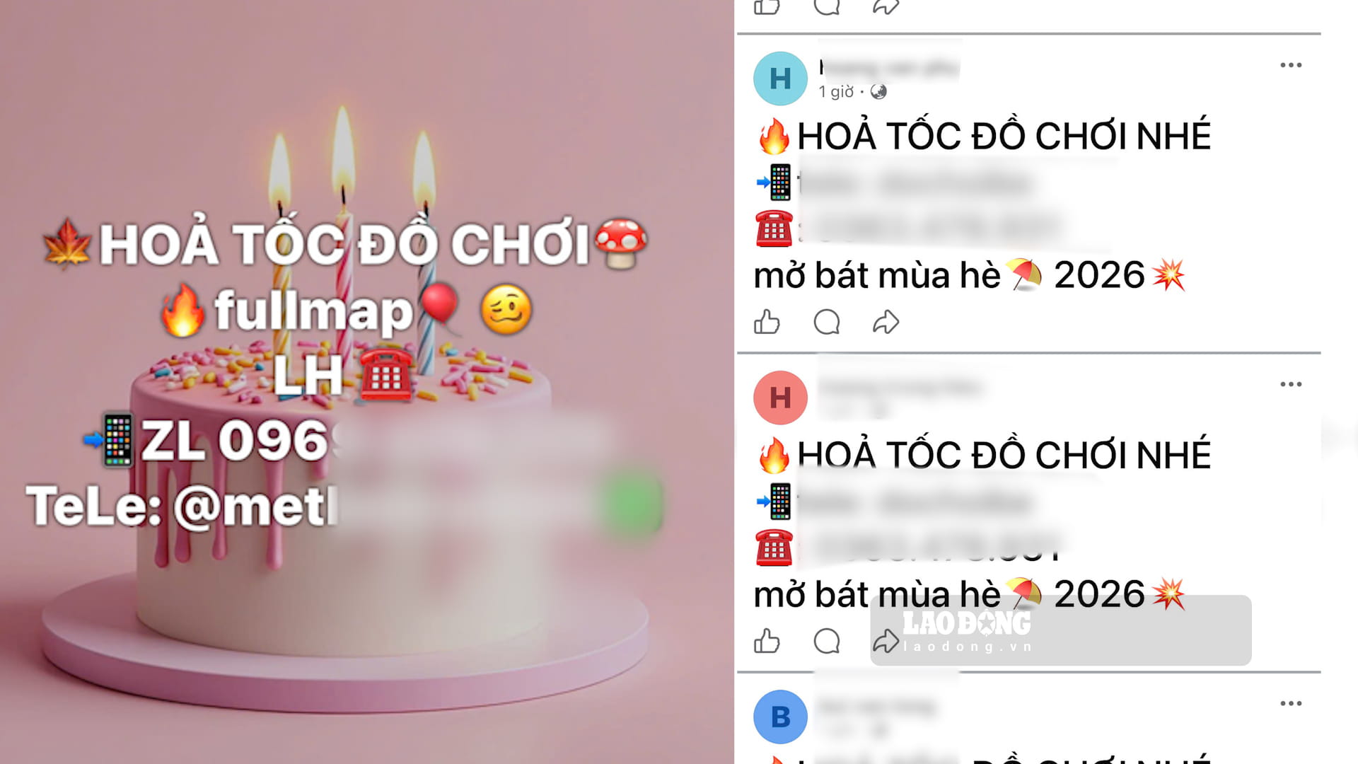 Rao bán “đồ chơi“, thực chất là thuốc lá điện tử. Ảnh: Nhóm PV