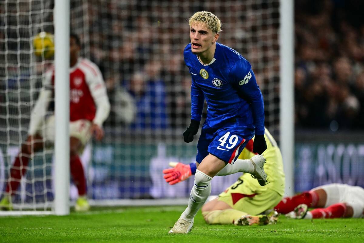Alejandro Garnacho mới gắn bó với Chelsea được 1 mùa giải. Ảnh: AFP