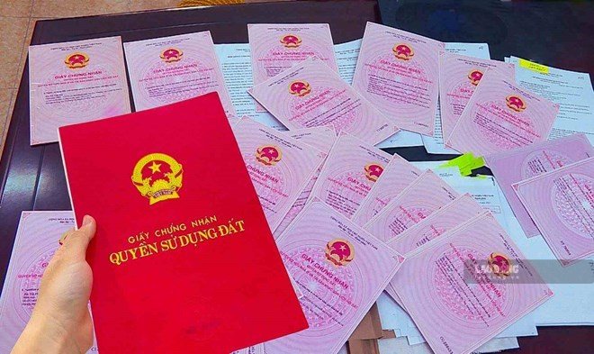 Hanoi clarifies the symbol "T" on the red book. Photo: Phan Anh