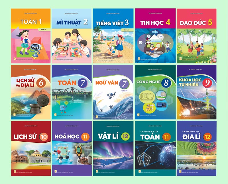 The set of textbooks "Connecting Knowledge with Life" of Vietnam Education Publishing House was selected as a set of textbooks used uniformly nationwide from the 2026-2027 school year. Photo: Vietnam Education Publishing House