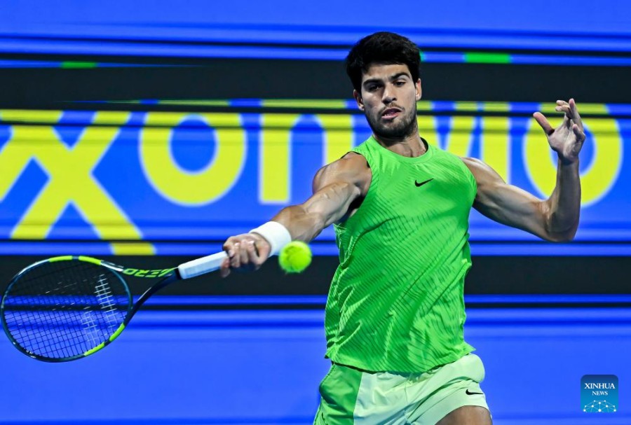 Carlos Alcaraz has not played since the Barcelona Open in April. Photo: Xinhua