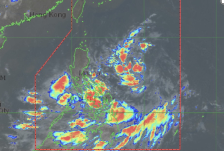Tropical depression Kiyapo is forecast to strengthen into a tropical storm on July 24. Photo: PAGASA