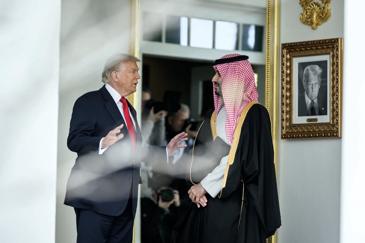 US President Donald Trump and Crown Prince cum Prime Minister of Saudi Arabia Mohammed bin Salman. Photo: White House