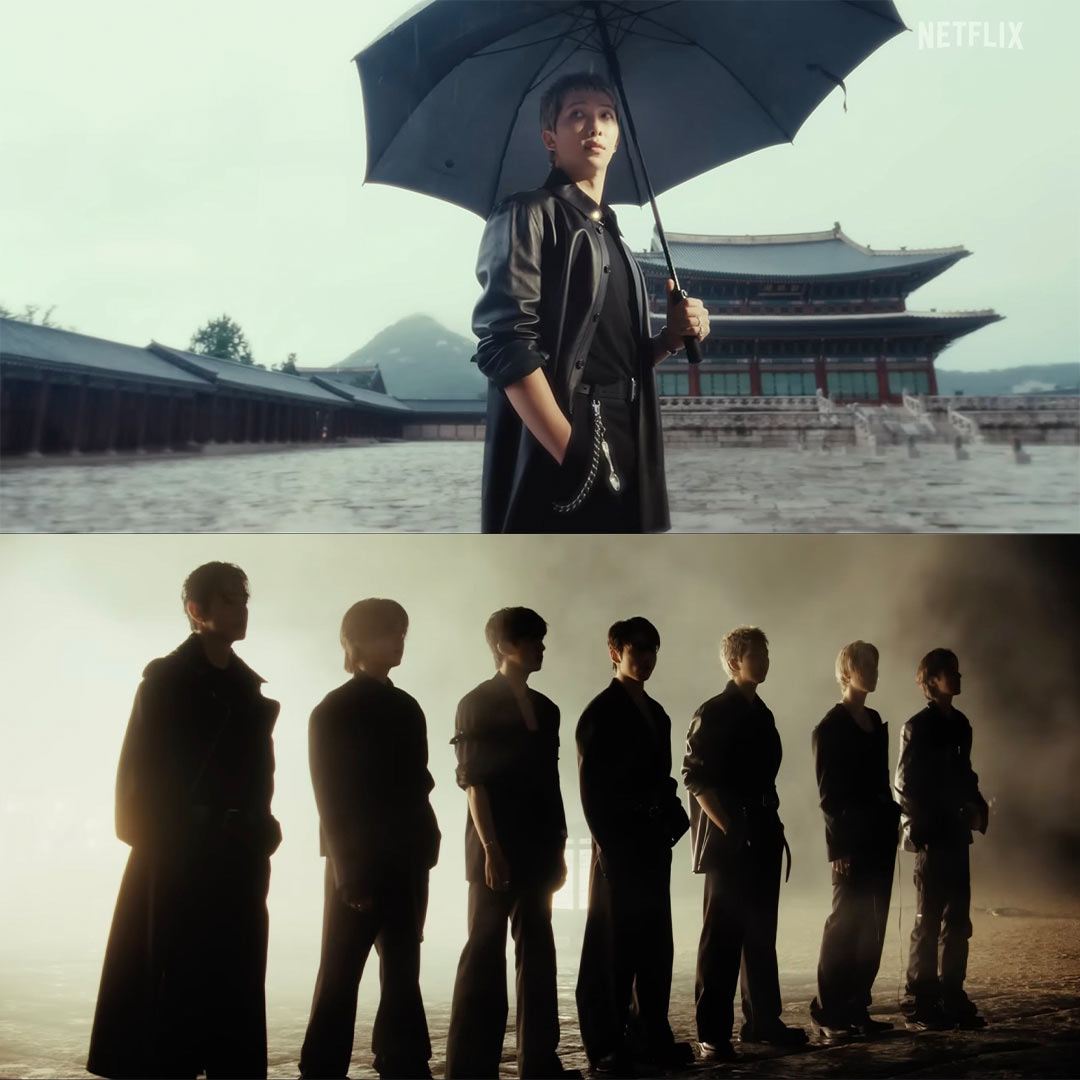 RM (BTS) chia sẻ quan điểm về vai trò người lãnh đạo dẫn dắt nhóm nhạc toàn cầu. Ảnh: Netflix