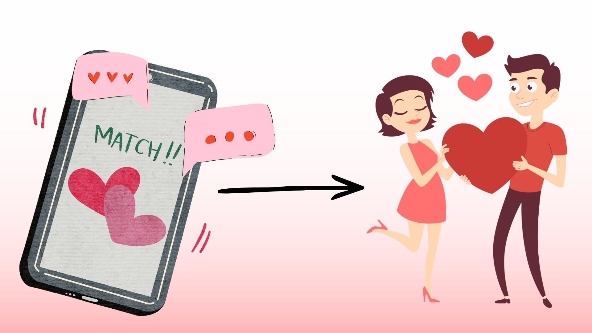 Meeting and dating directly is an important step to build trust and develop a sustainable relationship. Graphics: Minh Vu