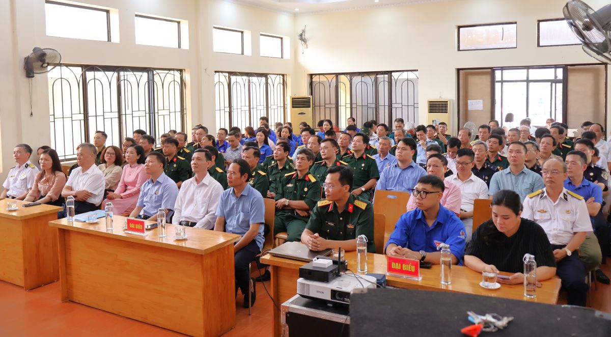 Delegates attending the program. Photo: Hai Phong e-Portal