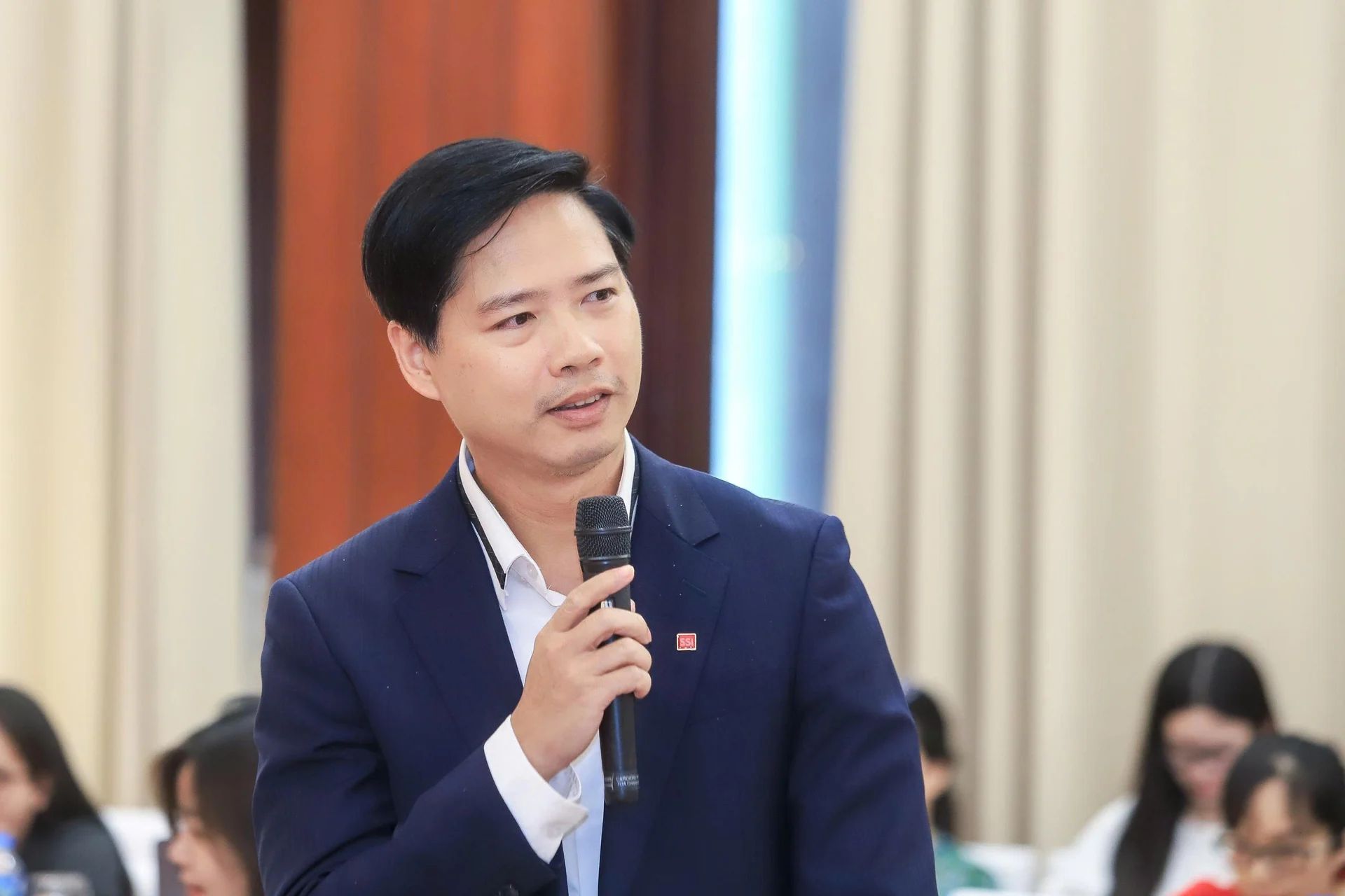 Ông Nguyễn Khắc Hải - Giám đốc Khối phụ trách Luật và Kiểm soát tuân thủ, Công ty Cổ phần Chứng khoán SSI. Ảnh: BTC cung cấp