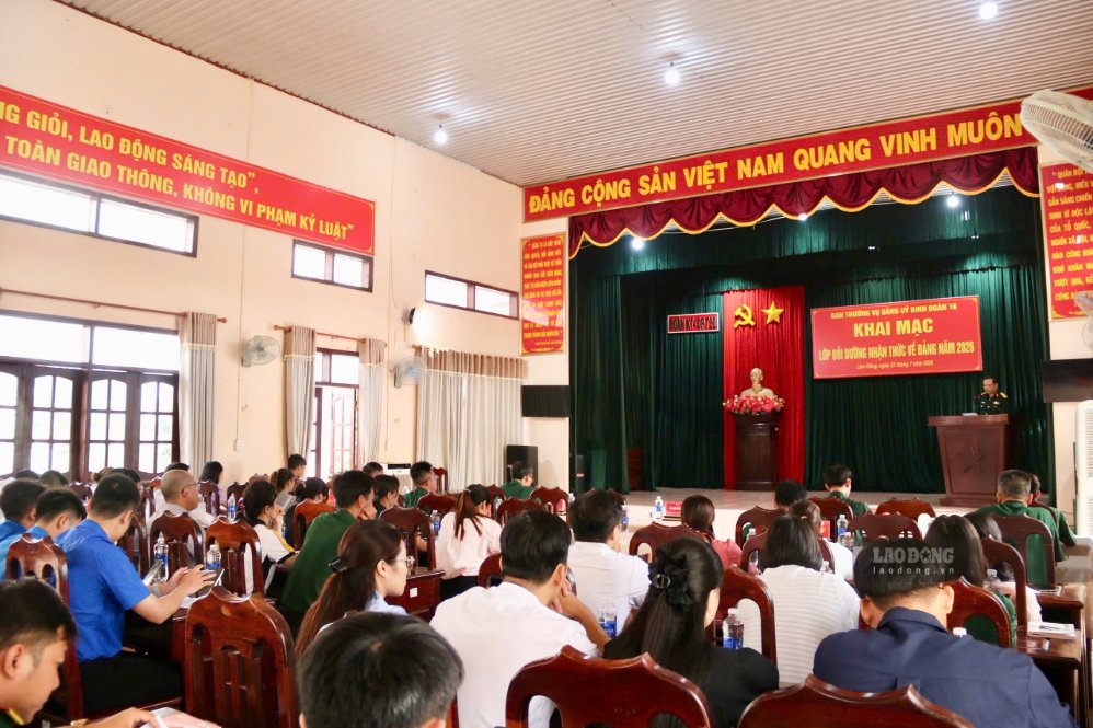 Toàn cảnh lớp học. Ảnh: Bùi Ngọc