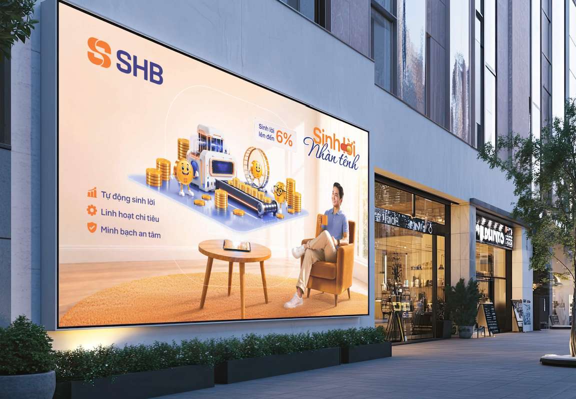 SHB launches the "Easy profit" feature, helping customers optimize idle cash flow and increase profit efficiency. Photo: SHB