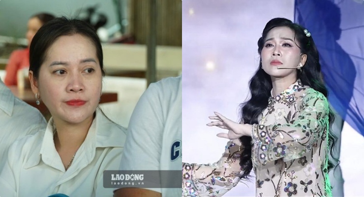 Hong Phuong (right) and Hong Loan. Photo: Anh Tu, artist provided.
