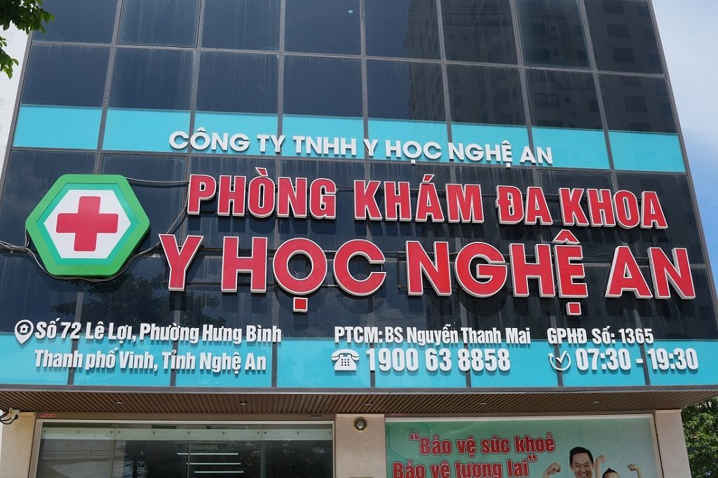 Nghe An Medical General Clinic. Image source: Nghe An Police