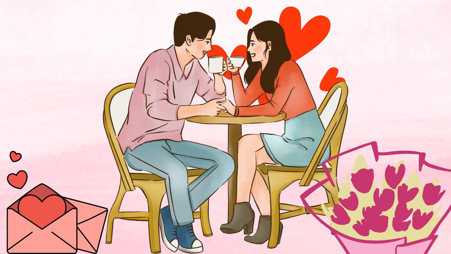 A live date can help the relationship go further than just chatting on the screen. Graphics: Minh Vu
