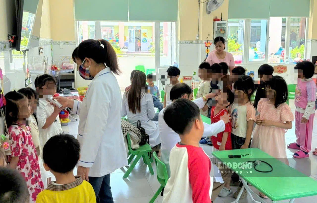 Bệnh tay chân miệng đang có dấu hiệu gia tăng tại nhiều địa phương ở Lâm Đồng. Ảnh: An Nhiên