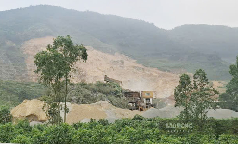 Ha Tinh province has been and is actively overcoming the shortage of construction materials. Photo: Tran Tuan