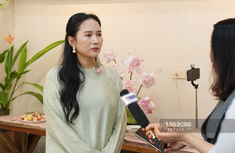 Theo bà Trần Thanh Việt, các mô hình ứng dụng có thể góp phần đưa kết quả nghiên cứu đến gần hơn với người dân. Ảnh: Hạo Thiên