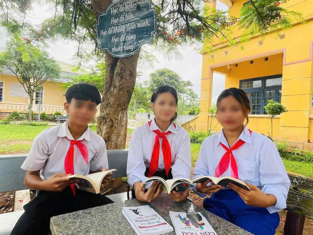 Nhiều học sinh nam, học sinh nữ trở nên mạnh dạn, tự tin nhờ tham gia các CLB CoC. Ảnh: Hội LHPN Quảng Trị