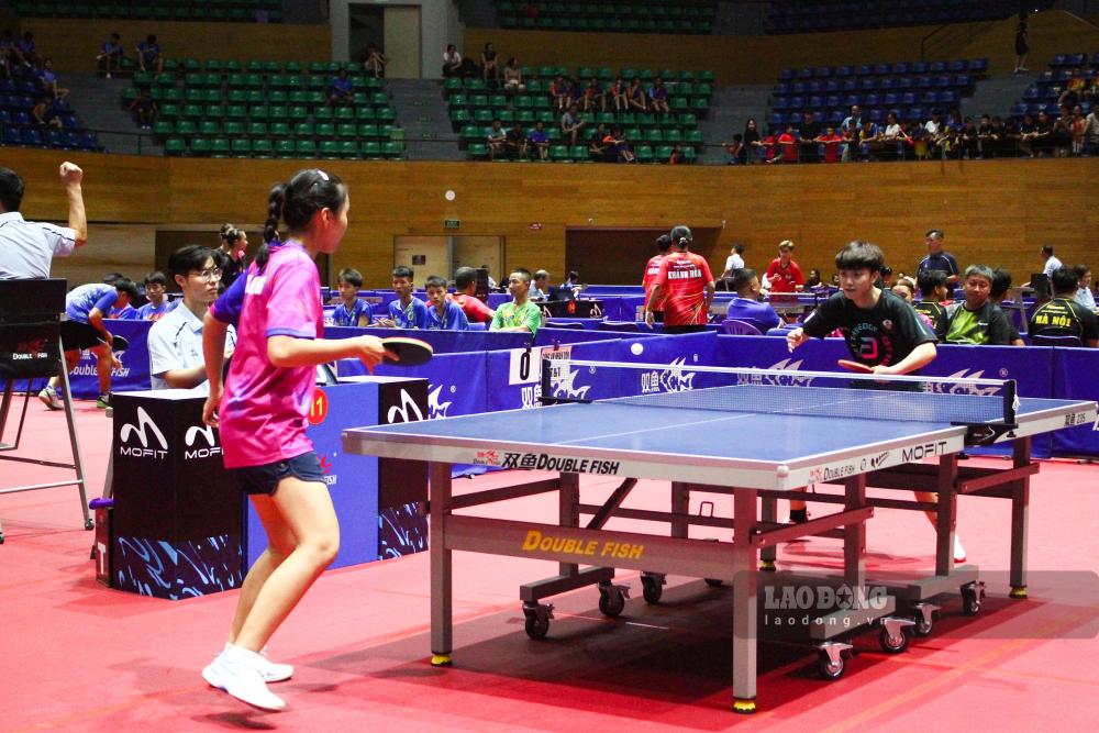 Giải đấu là dịp tuyển chọn những vận động viên xuất sắc bổ sung cho các đội tuyển trẻ và đội tuyển quốc gia. Ảnh: Thanh Huyền