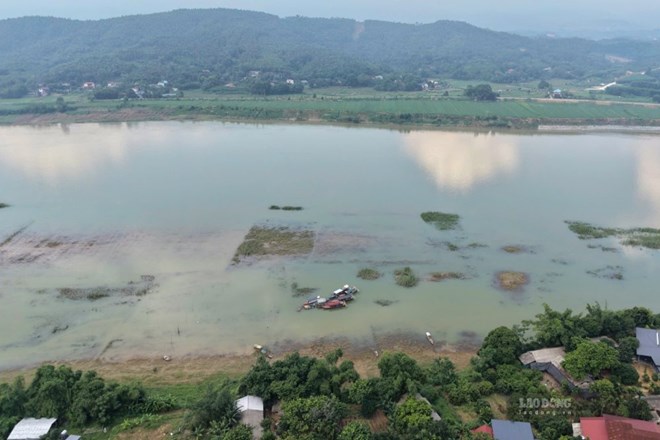 On the rivers in the Red River basin, it is forecast that upstream of the Lo River is likely to have a flood. Photo: To Cong