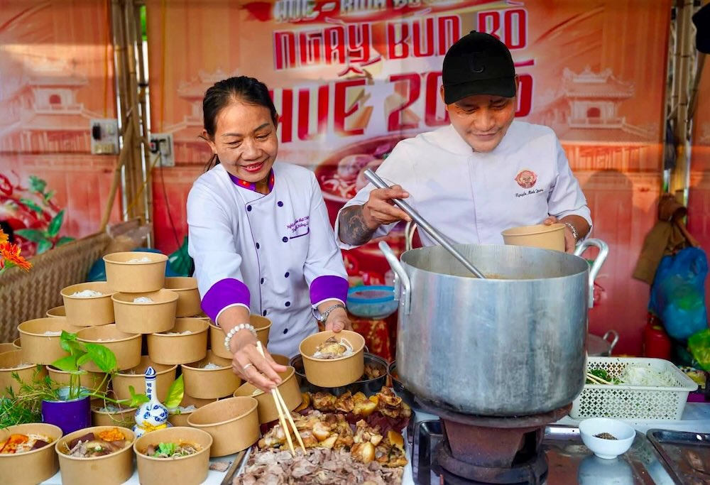 Chương trình quy tụ nhiều nghệ nhân, đầu bếp và cơ sở kinh doanh tiêu biểu, góp phần tôn vinh nghề truyền thống và quảng bá thương hiệu Bún bò Huế.