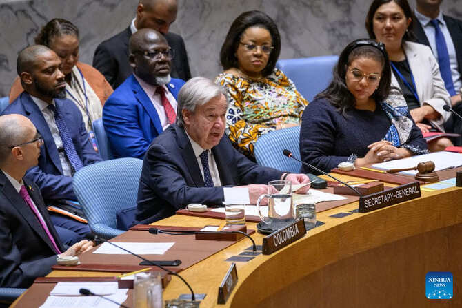 United Nations Secretary General Antonio Guterres. Photo: Xinhua
