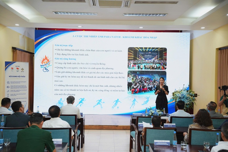 Hội thảo “Nâng cao năng lực quản lý tổ chức các sự kiện thể thao” bao gồm những nhóm chuyên đề mới. Ảnh: Cục TDTT