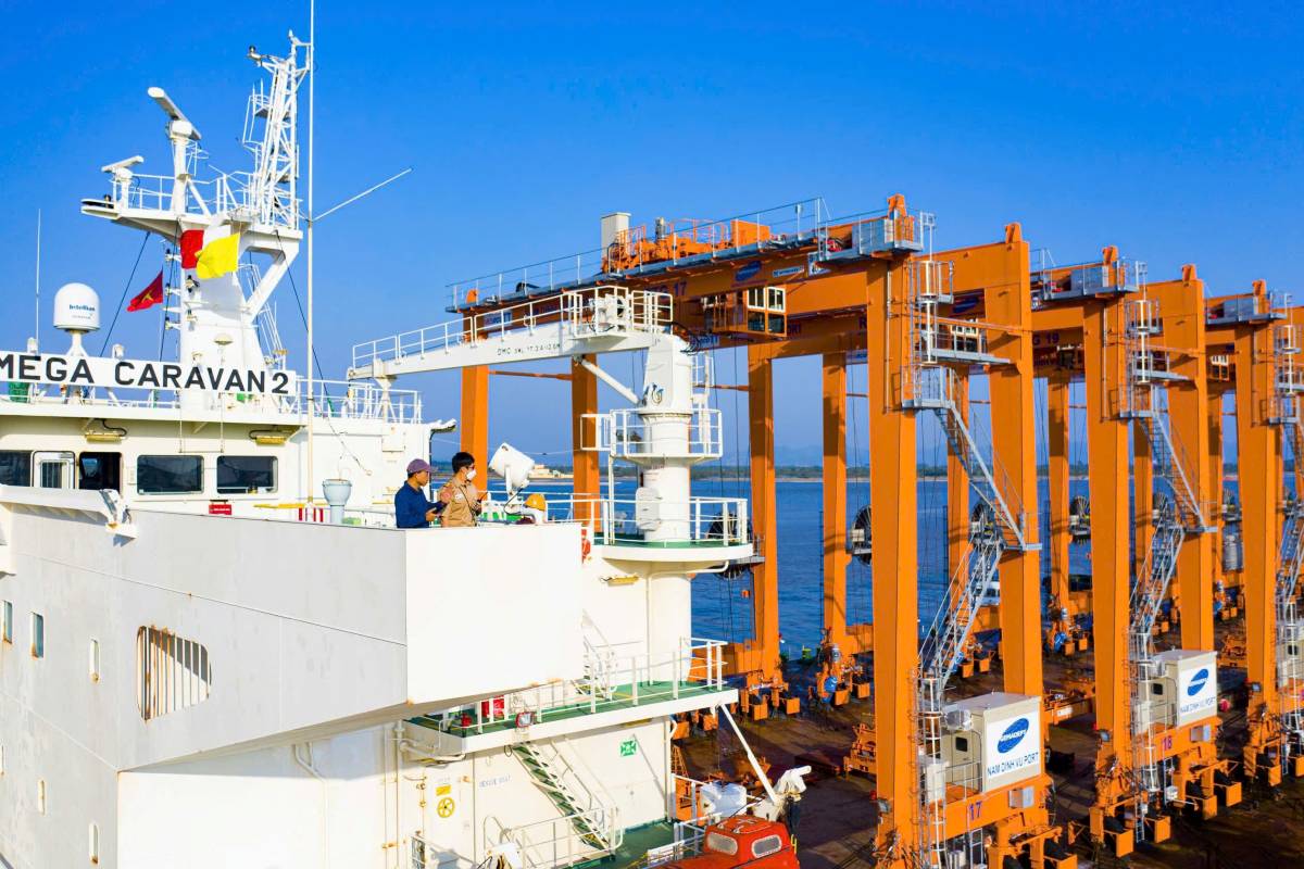 The city will focus on developing supporting industries, improving capacity to participate in the global supply chain. Photo: Hai Phong e-Portal