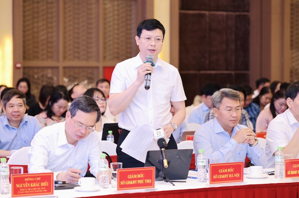 Ông Nguyễn Văn Hiền, Giám đốc Sở GDĐT Hà Nội. Ảnh: Bộ GDĐT cung cấp
