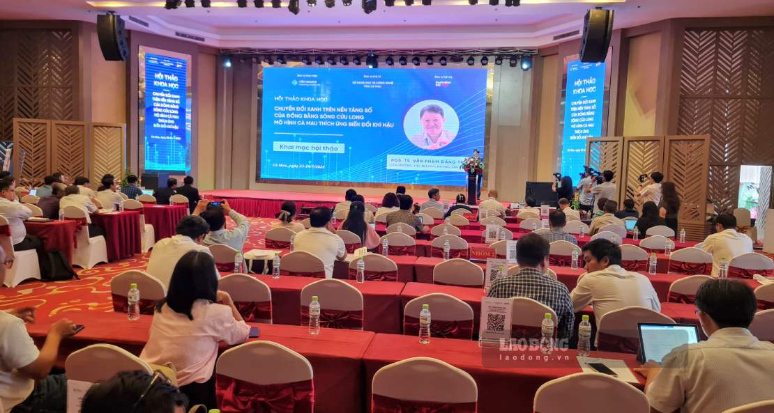Cà Mau identifie la transition verte comme liée à la transformation numérique dans le développement de l'économie agricole. Photo: Nhật Hồ.