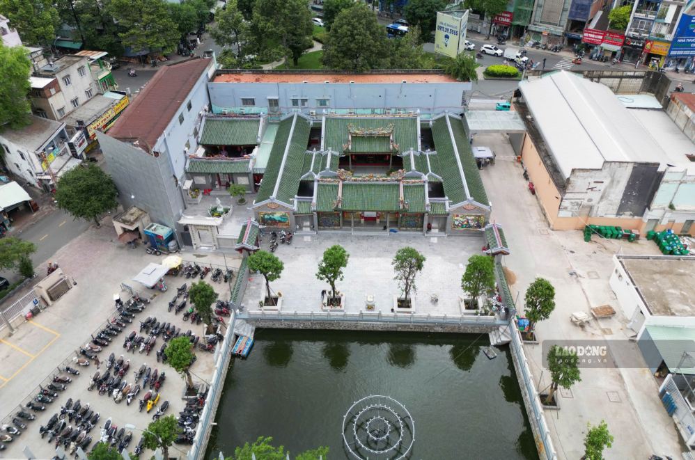 Công trình Tượng Nghĩa Từ (hay còn gọi Nghĩa Từ Triều Châu) nằm trong khuôn viên Bệnh viện An Bình (phường An Đông) xây dựng vào khoảng năm 1881. Ảnh: Minh Tâm